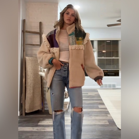 Sissel Edelbo vilma mix kantha jacket #5 - Picture 11 of 14